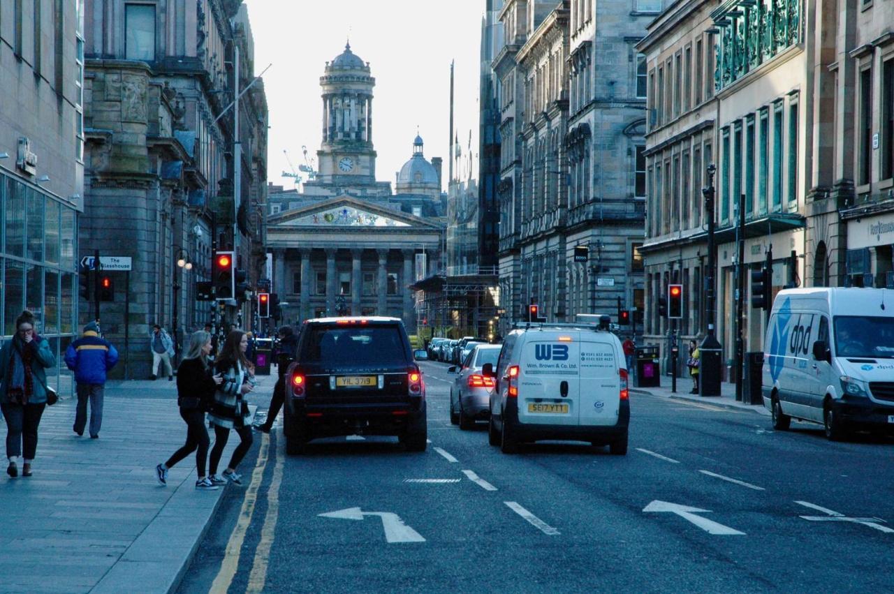 Fabulous Stylish Flat In Merchant City & Free Secure Parking Glasgow Extérieur photo